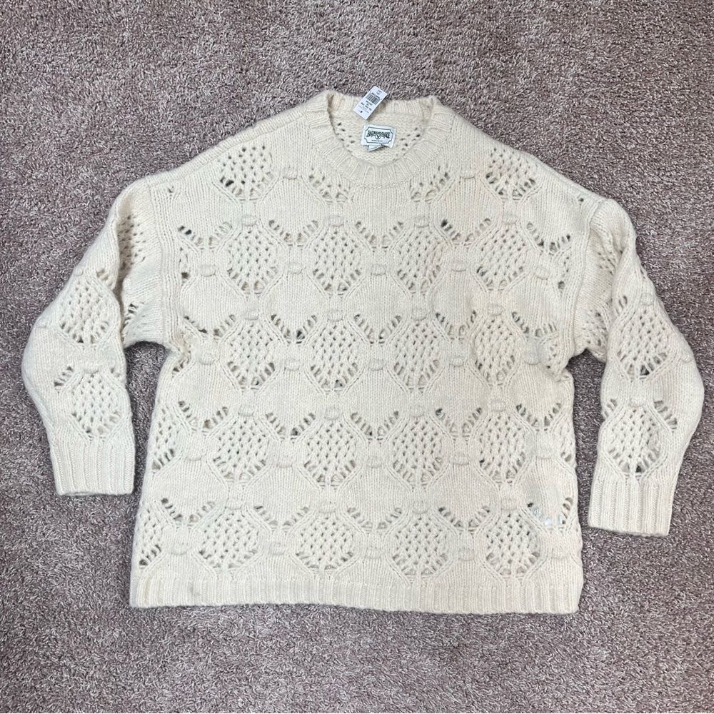 American Eagle Outfitters Crochet Sweater